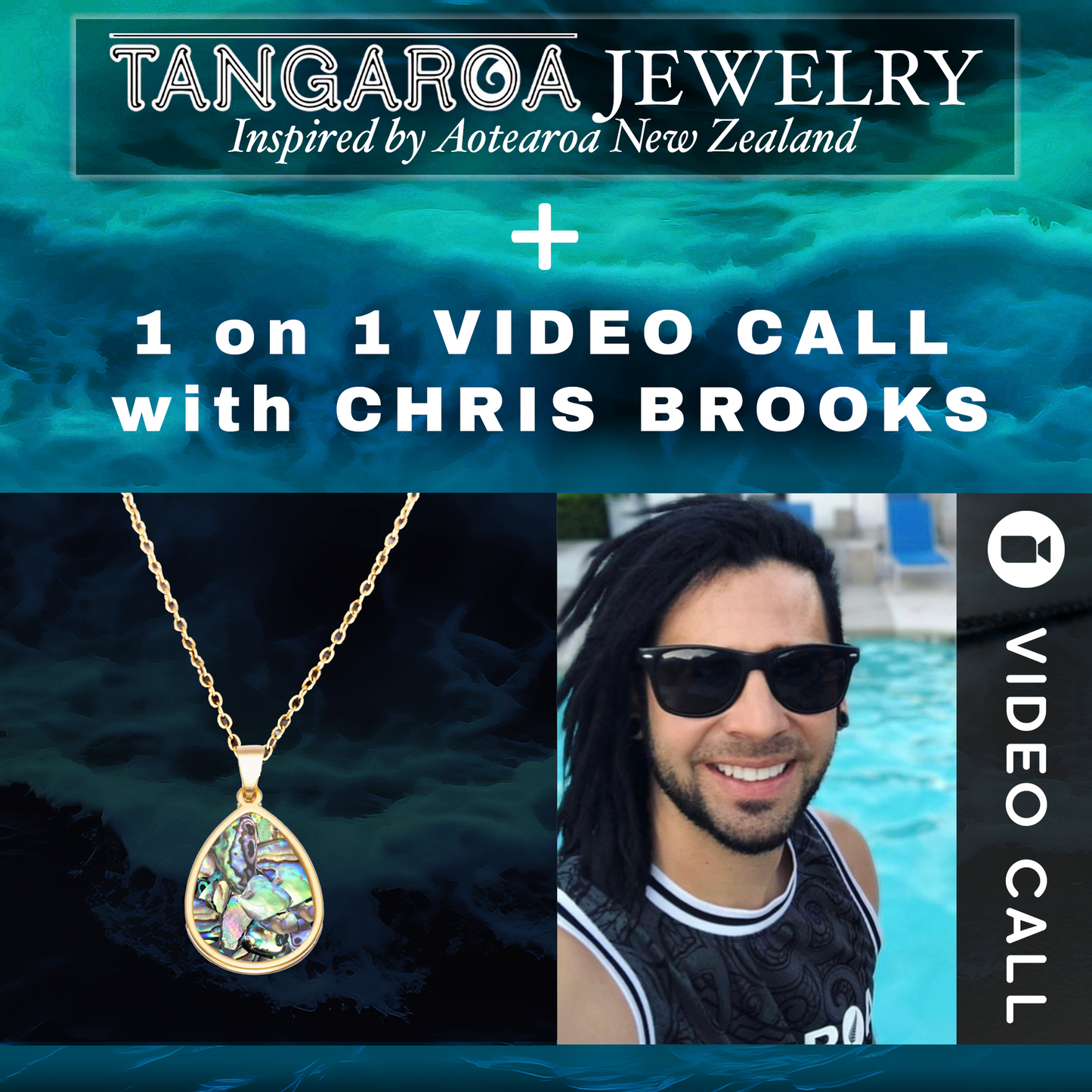 Tangaroa Jewelry - te roimata koura iti