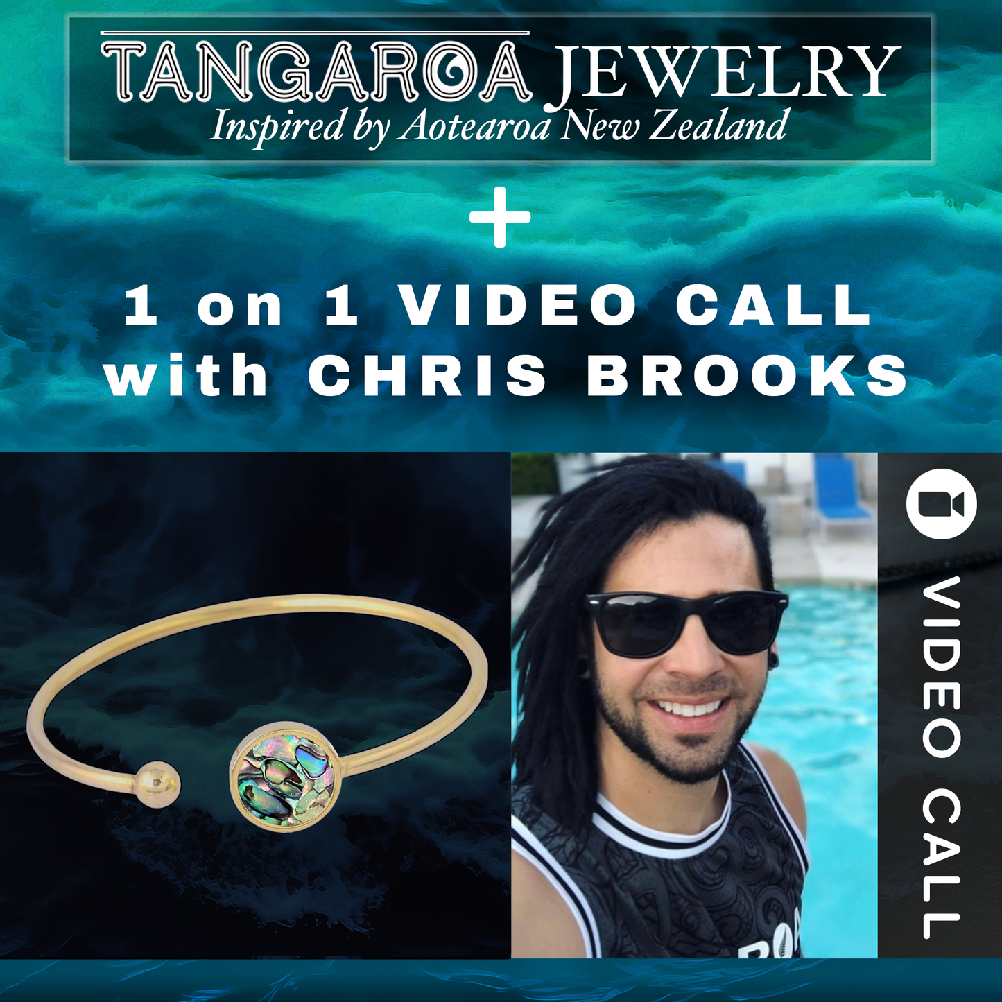 Tangaroa Jewelry - poroporo koura