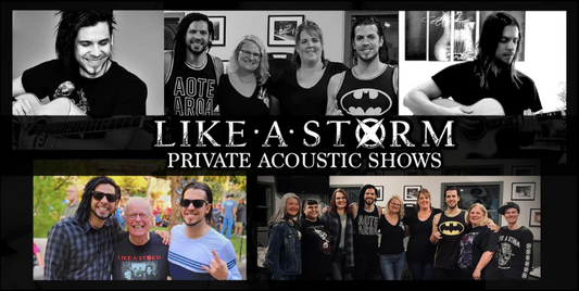 IN-PERSON PRIVATE ACOUSTIC SHOWS